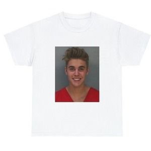 Justin Bieber Mugshot Unisex T-shirt